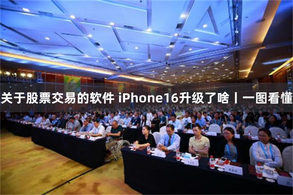 关于股票交易的软件 iPhone16升级了啥丨一图看懂