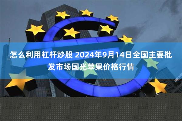 怎么利用杠杆炒股 2024年9月14日全国主要批发市场国光苹果价格行情