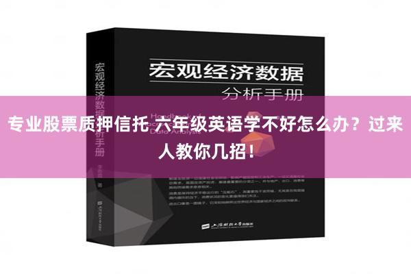 专业股票质押信托 六年级英语学不好怎么办？过来人教你几招！