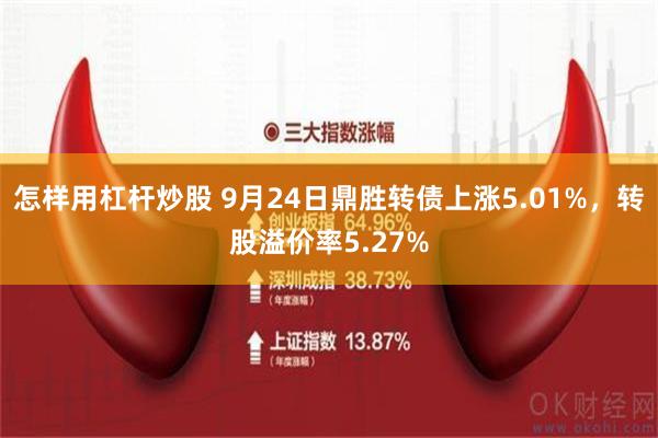 怎样用杠杆炒股 9月24日鼎胜转债上涨5.01%，转股溢价率5.27%