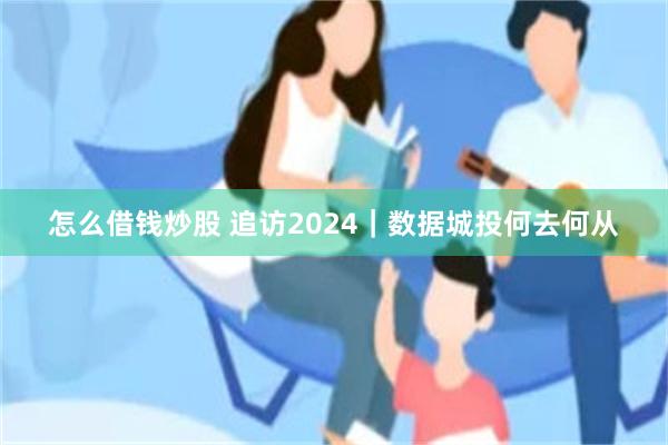 怎么借钱炒股 追访2024｜数据城投何去何从